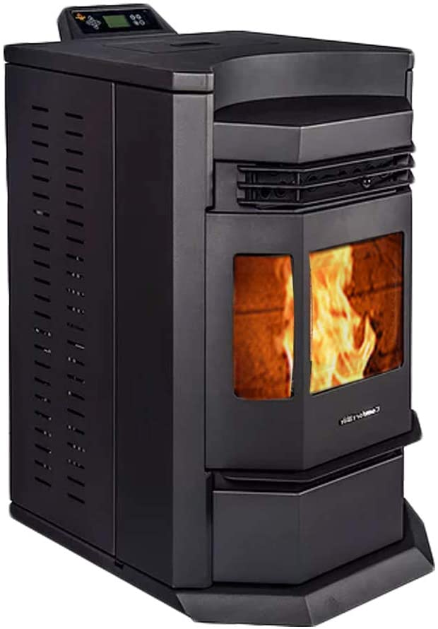 ComfortBilt HP22-N 2,800 sq. ft. EPA Certified Pellet Stove with Auto Ignition 80 lb Hopper Capacity Black New