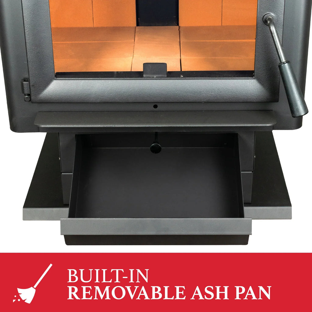 Ashley Hearth AW2520E-P EPA Certified 2,500 sq. ft. Wood Stove New