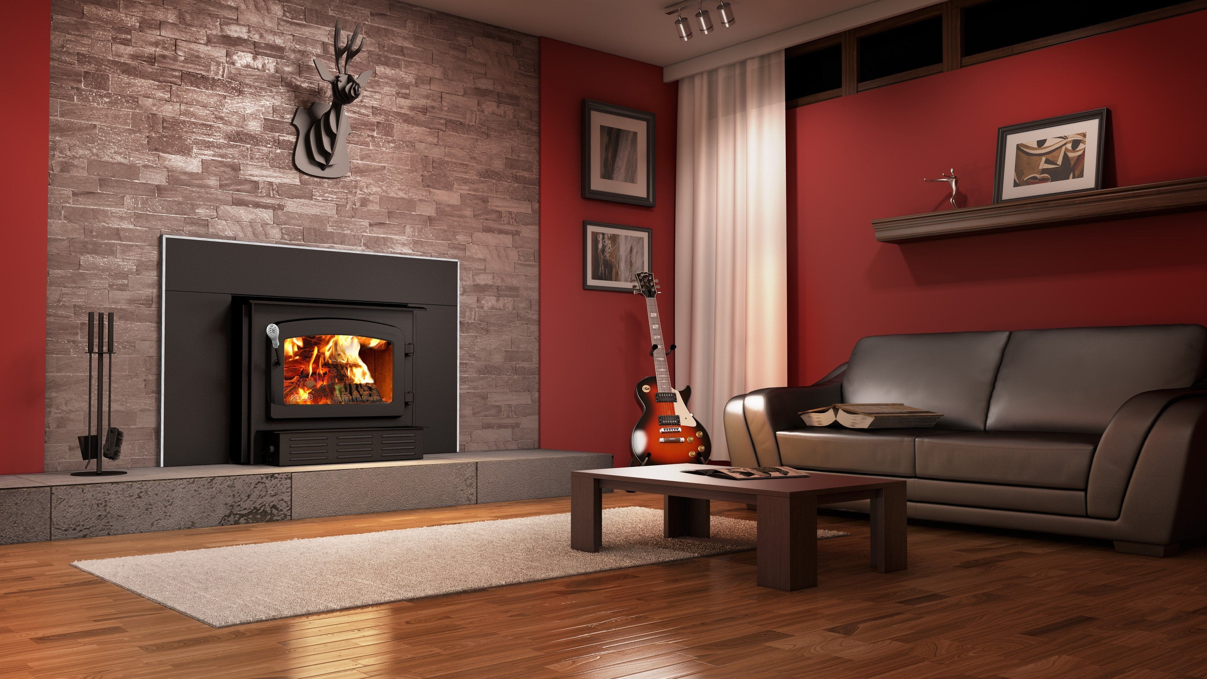 Drolet Escape 1800-I High Efficiency Wood Insert W/ Blower New