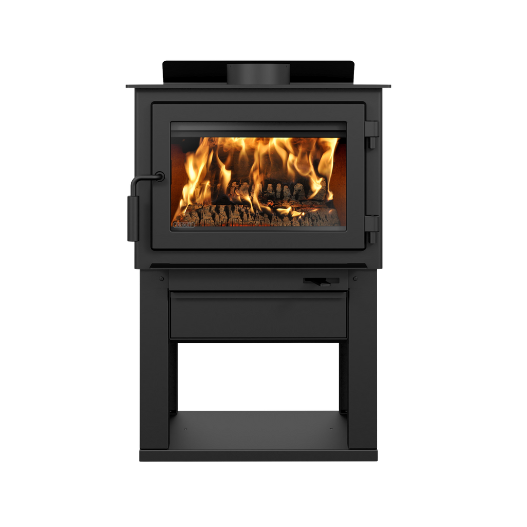 Drolet Deco II EPA Certified 1,800 Sq. Ft. Wood Stove New