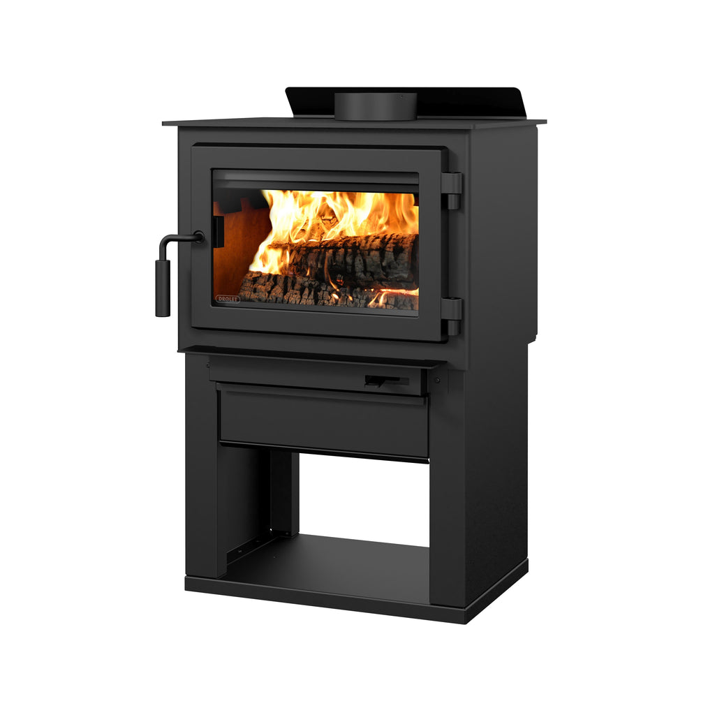 Drolet Deco II EPA Certified 1,800 Sq. Ft. Wood Stove New